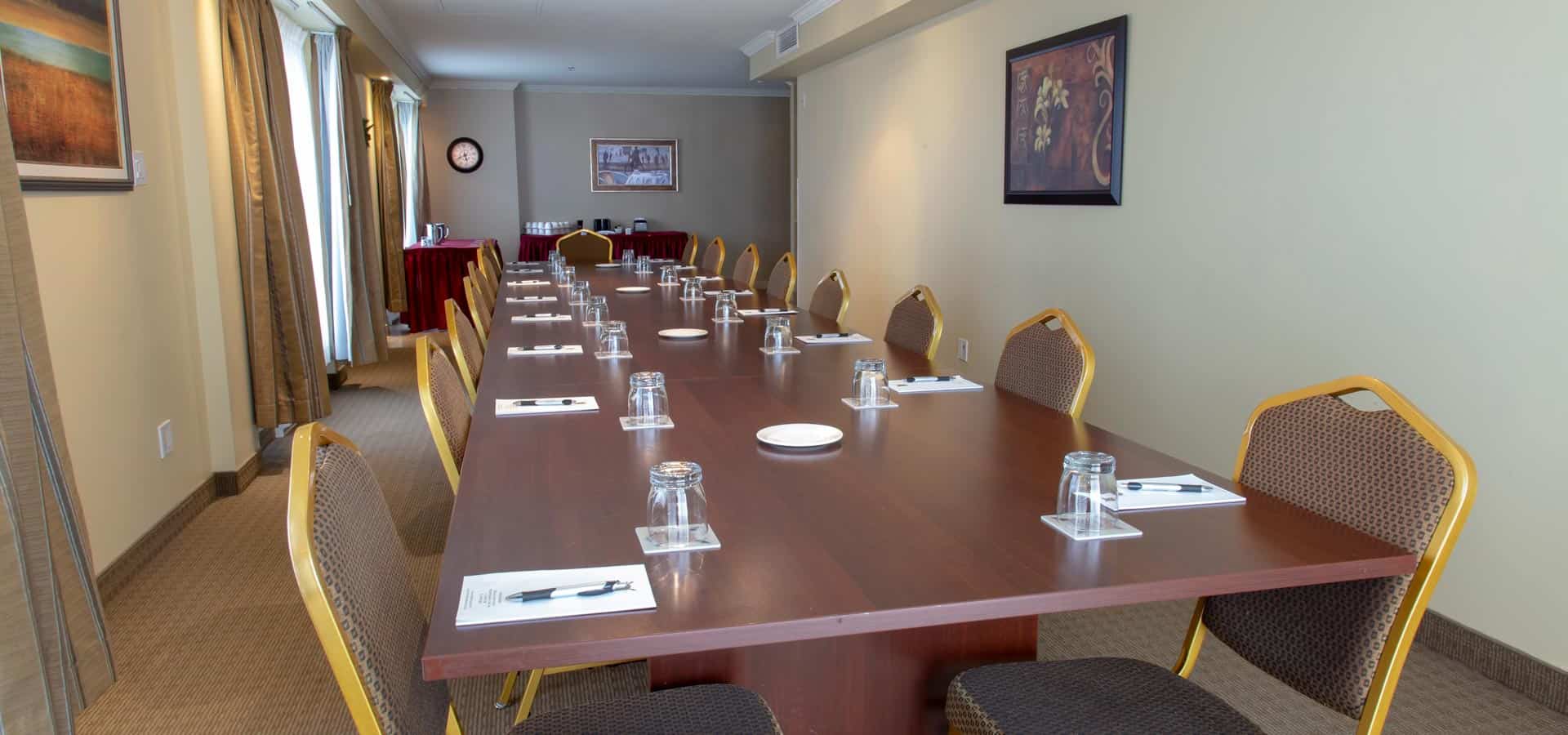 Espace de réunion et d'événement à l'hôtel Brossard